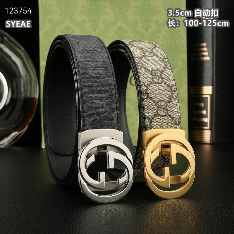 Gucci belt 35mmX100-125cm 8L56